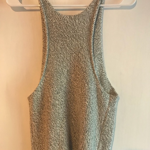 Black and White Knit Top - Picture 3 of 3